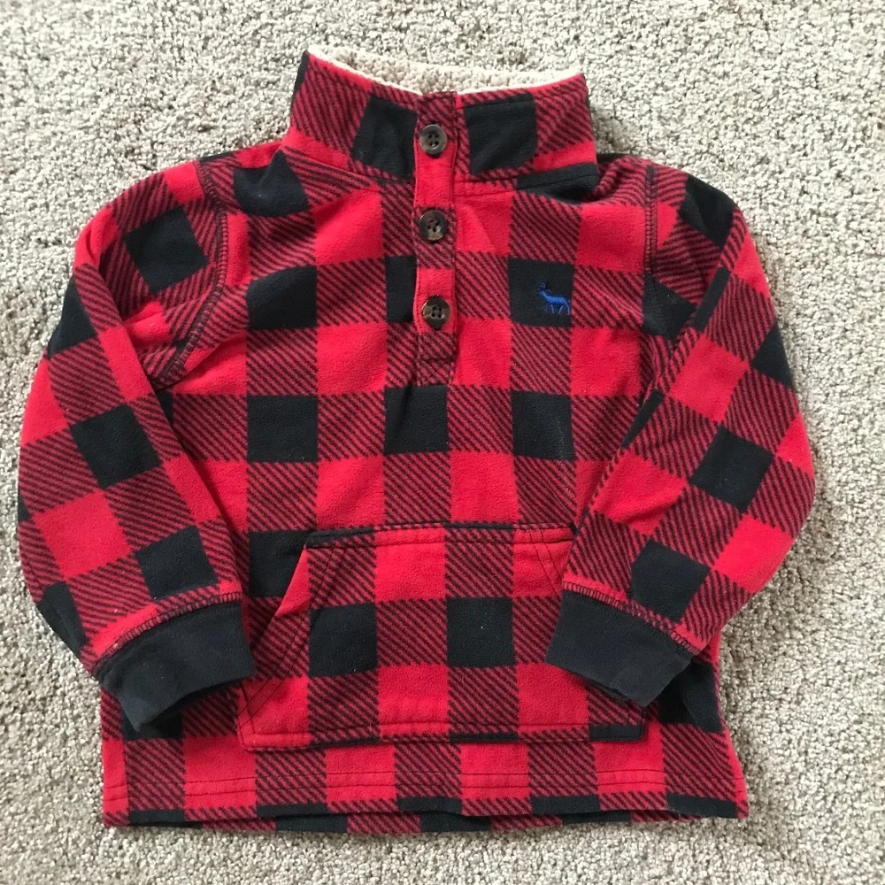 🌻Cozy Buffalo Plaid Sweatshirt